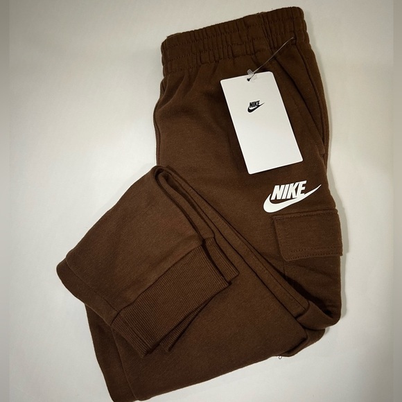 Nike Other - Nike Kids Brown Jogger Pants